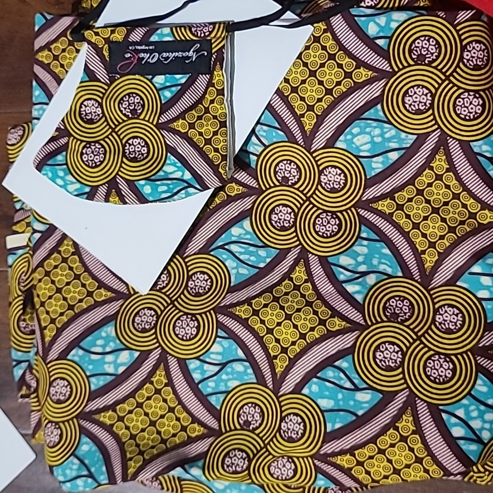 African fabric Set (2 yds)
